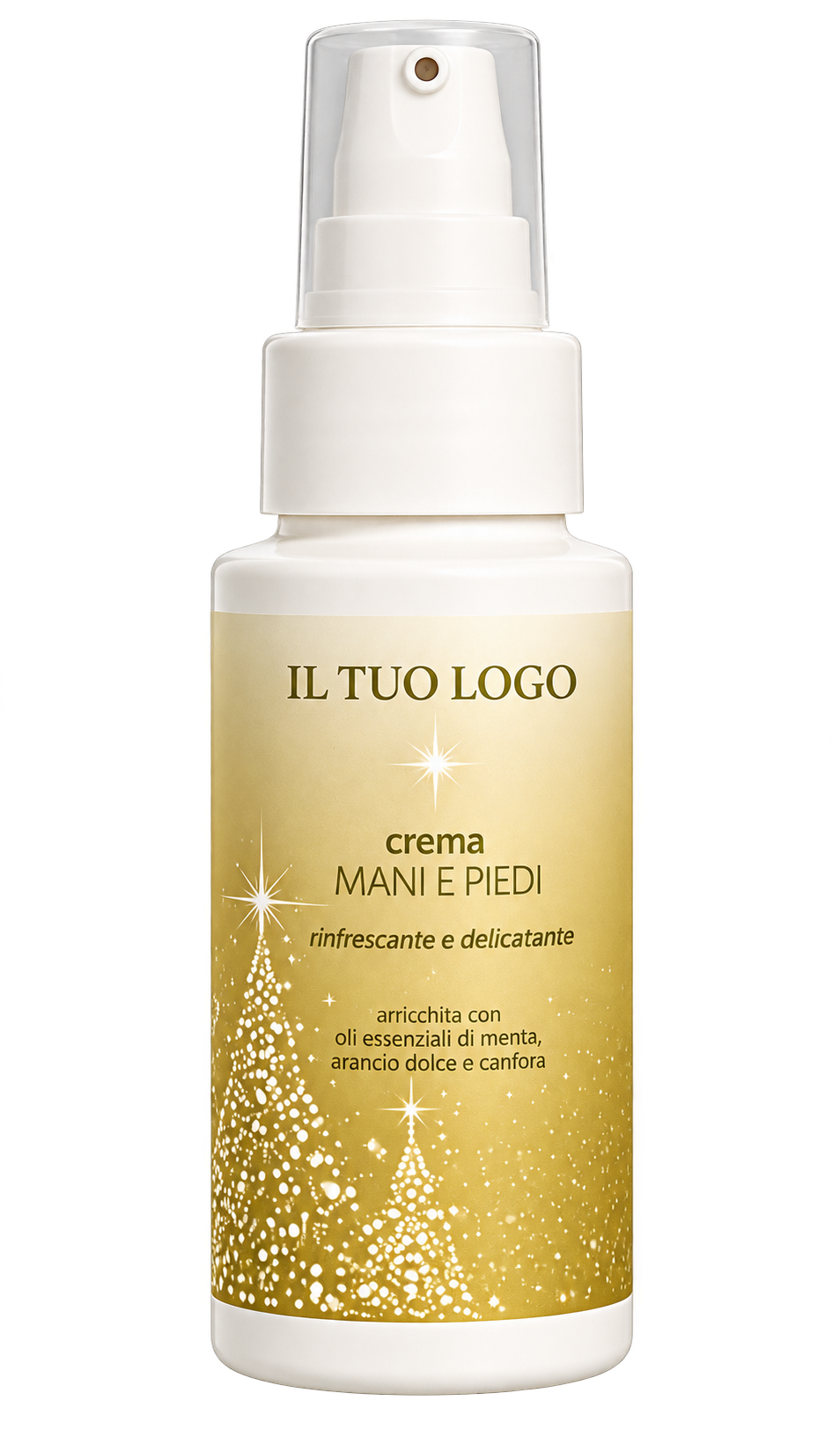 Crema Mani e Piedi Natale 50ml - Tema Oro